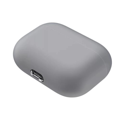 Coque Etui en silicone antichoc doux pour Apple AirPods Pro - Gris
