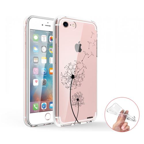 Coque Iphone 7 Iphone 8 360 Intégrale Transparente, Pissenlit, Evetane®
