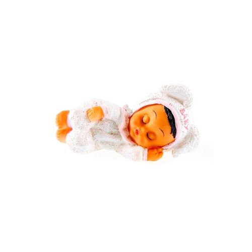1 figurine bébé fille mate - 9216