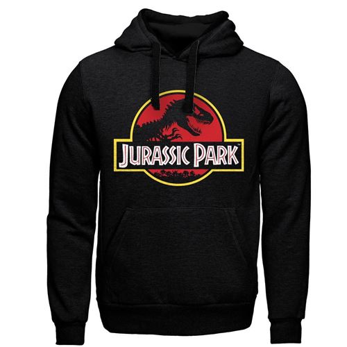 Sweat-Shirt Jurassic Park - Jurassic Logo - Noir - taille S