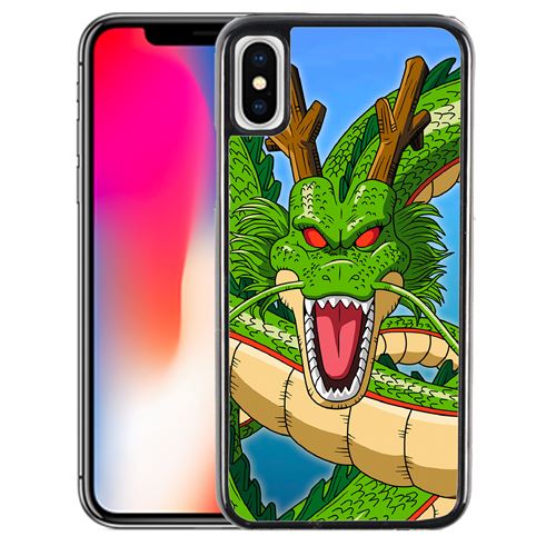 Coque pour iPhone XS dragon shenron dragon ball