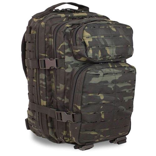 Sac à dos US Assault Laser Cut 36 L Mil-Tec - Multicam Black - 36 L