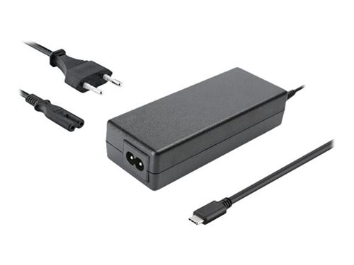 DLH DY-AI3300 - Adaptateur secteur - 100 Watt - 5 A (24 pin USB-C) - noir
