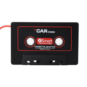 INECK - Cassette adaptateur pour autoradio prise jack 3 5 mm pour