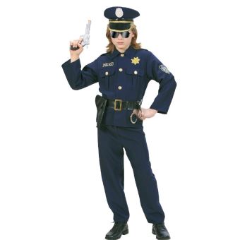 FENYW Police Deguisement Enfant Costume, 13PCS Policier Costume Acc