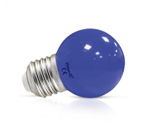 Ampoule LED E27 - 1W - Bleu