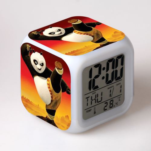 Stack Réveil Enfant Led Multifonctionnel Coloré - Kung Fu Panda11 #9 - Image 2