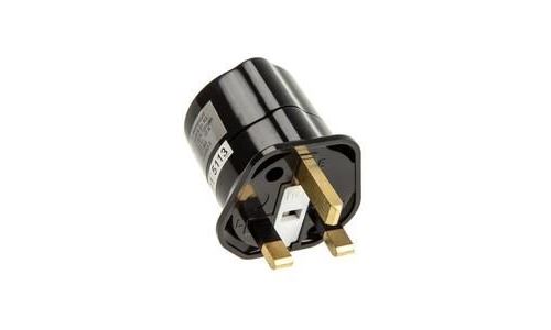 brennenstuhl brennenstuhl travel adapter de buchse auf uk stecker - schwarz noir