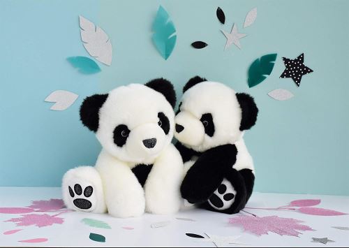 vidaXL Jouet en peluche Panda Noir et blanc XXL - Peluche - à la Fnac