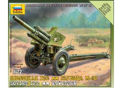 Zvezda - Mini Kit - Sovietique Howitzer122mm