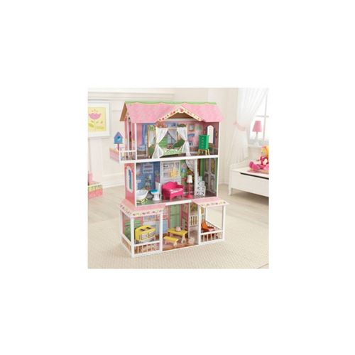 KidKraft Maison de poupées à 3 étages Sweet 88,39 x 33,02 x 111,76 cm