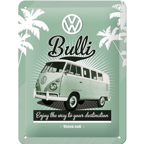 Plaque métal Bulli Volkswagen