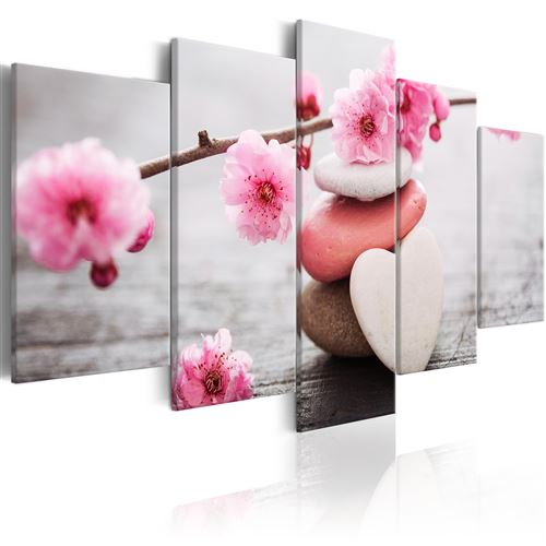 Tableau - Zen: Cherry Blossoms III - Artgeist - 100x50