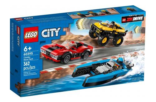 LEGO® City 60395 Le pack de véhicules de course État correct - N/A reconditionné disponible sur Fnac