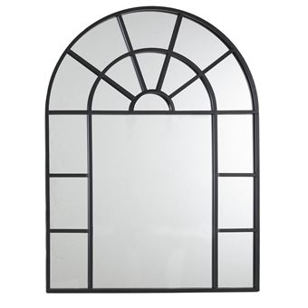 Miroir Fenêtre Métal Noir 60x80 cm - EVONIS - ALTOBUY - 1