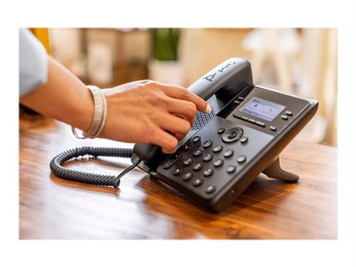 Poly Edge B30 - Téléphone VoIP avec ID d appelant/appel en instance - à 5 voies capacité d appel - SIP, SDP - 16 lignes