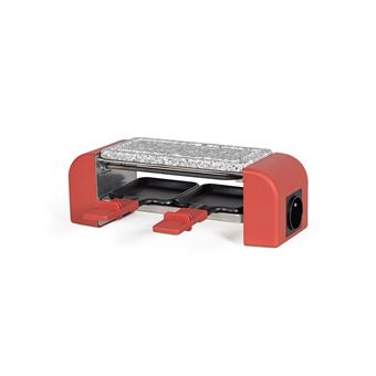 Appareil à raclette & gril pour 2 personnes 400W