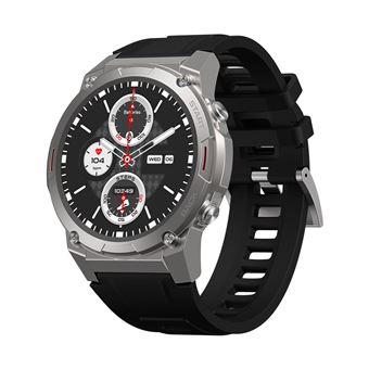 Montres connectées Zeblaze vibe 7 Pro argent avec appels vocaux, écran AMOLED 1.43 pouces, appels téléphoniques - 1