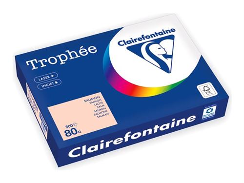 Clairefontaine Multifunktionspapier Trophée, A4, lachs