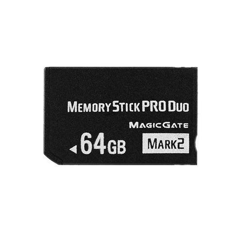 Carte Mémoire Stick Pro Duo 64 Go Mark2 Haute Vitesse, Compatible PSP 1000/2000/3000, Appareils Photo et Caméscopes
