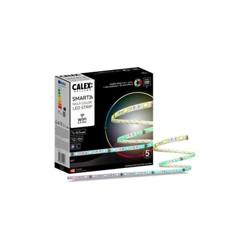 Led Ruban 5M 24W RGBCCT + Télécommande