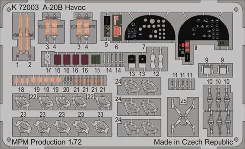 A-20b Havoc For Mpm 72557 - 1:72e - Mpm
