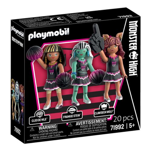 Playmobil Noir Jeu De Simulation Pack De La Brigade De La Peur Monster High - Image 2