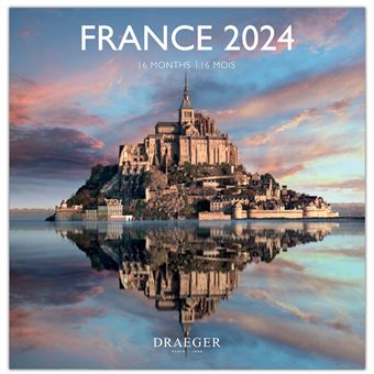 Calendrier scolaire 2023-2024 - 19x13 cm - Août 2023 à Décembre 2024 –  Draeger Paris