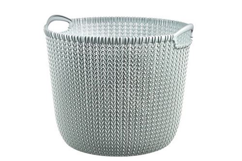 Curver Tricot - Panier - L - 30L - Misty Blue - Plastique - (lot de 4)