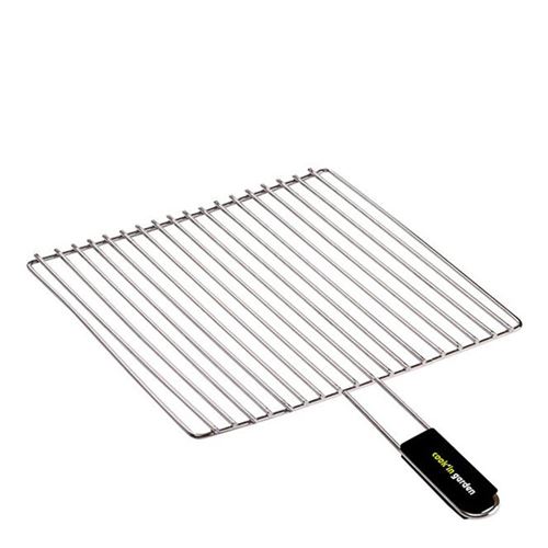 Non Communiqué Grille De Cuisson Barbecue Cook'in Garden 40 X 30 Cm Chrome