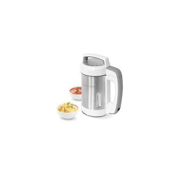 Thomson - thfp914s - blender chauffant - 4 programmes auto - fonction pulse - bol 1,1 litres - affichage digital - inox
