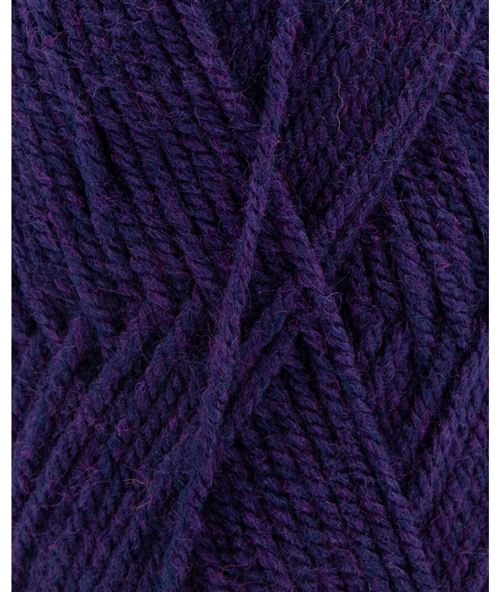 Lot De 6 Pelotes Pingouin Pingo First 6 - Laine Acrylique Douce - Aiguilles N°6 - Couleur Indigo Violet - Idéal Débutants