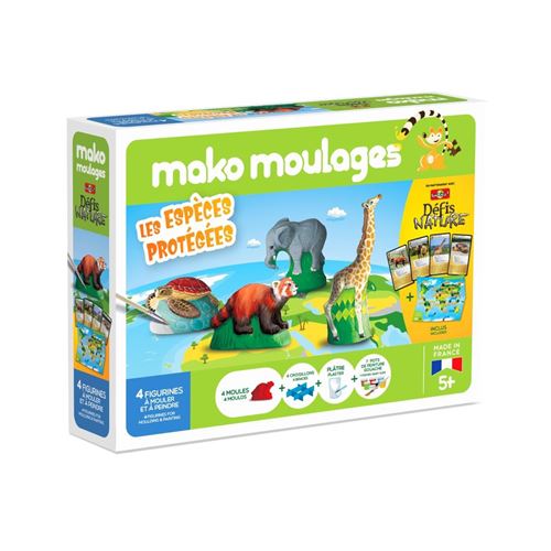 Non Communiqué Vert Les Especes Protegees 2 - Mako Moulages