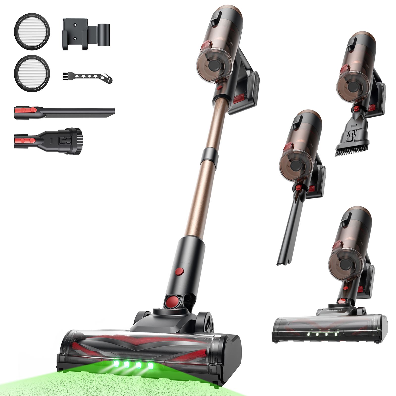 Proscenic P8 Plus Aspirateur Balai Ã Main Sans Fil Proscenic P11