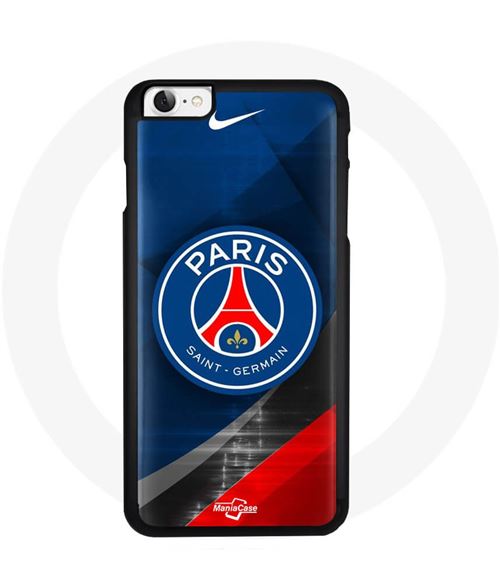 Coque Iphone 6 PSG logo metal Maniacase