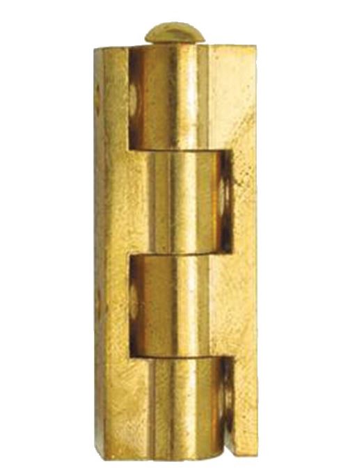 GENERIQUE - Charnière de meuble en applique - 50mm - Laiton poli - CUB050S10 - Image 3