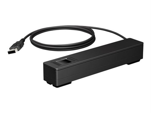 HP ElitePOS - Lecteur d'empreintes digitales - USB 2.0 - noir ébène - pour ElitePOS G1 Retail System 141, 143, 145; Engage One