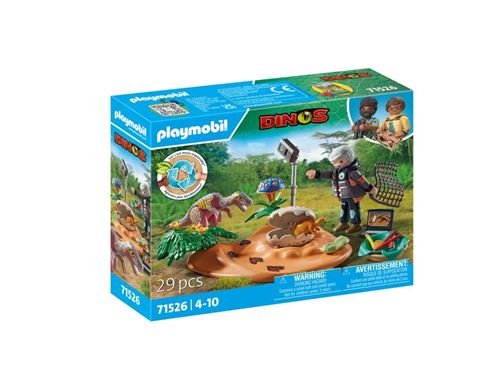 71526 - Playmobil - Stegosaure Et Voleur D Uf