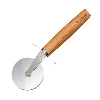 Fackelmann 25222 Roulette à Pizza Antiadhésive 20 Cm – Manche Doux TPR, Lame Inox, Passe Au Lave-vaisselle