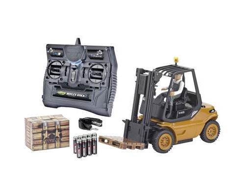 Carson Modellsport 907343 Gabelstapler Linde 1:14 électrique Modèle fonctionnel RC 100% RtR