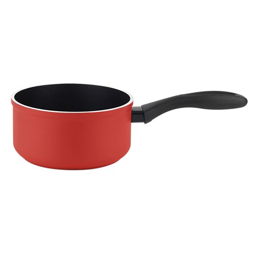Casserole à Lait Induction 16 cm Aluminium Forgé Antiadhésif sans PFOA FAGOR Maxima  Rouge