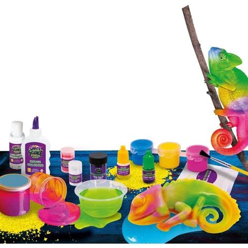 Crazy Science - Loisirs créatifs - Slime Caméléon