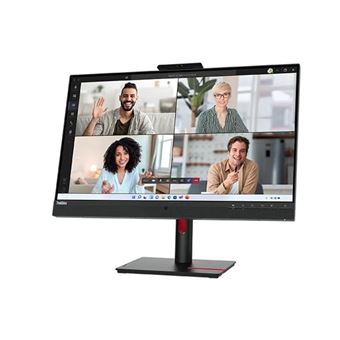 Lenovo ThinkVision T27hv-30 - Écran LED - 27" - 2560 x 1440 QHD - IPS - 300 cd/m² - 1000:1 - 4 ms - HDMI, DisplayPort, USB-C - haut-parleurs - noir corbeau