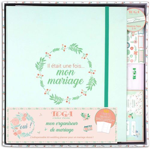 Coffret mariage my wedding planner - Toga