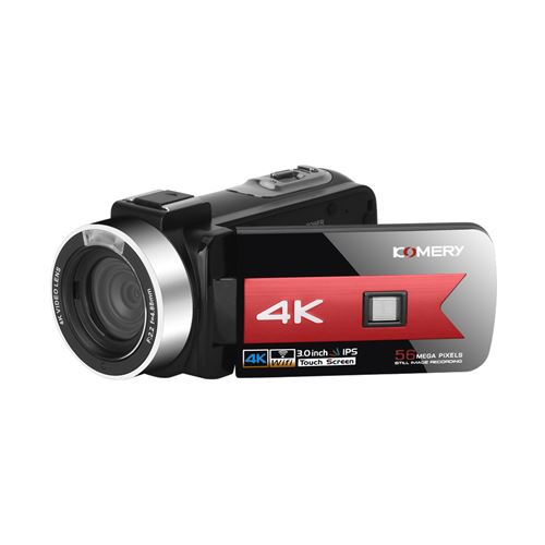 Caméscope K1 4K Ultra HD rouge