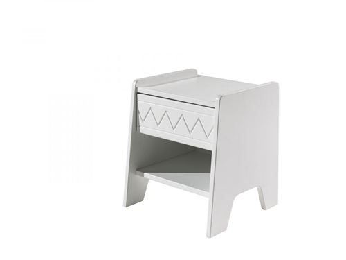 Wynnie table de Chevet Blanc