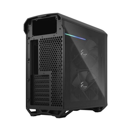 Fractal Design Torrent Compact - Towermodel - uitgebreide ATX - geen voeding (ATX) - black TG dark tint - USB/Audio