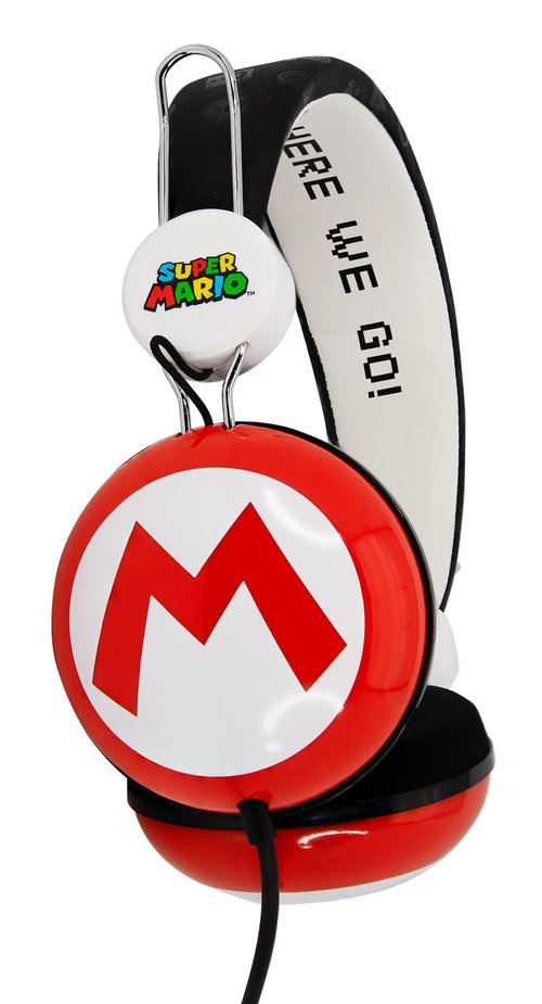 OTL casque Super Mario Icon rouge/blanc junior