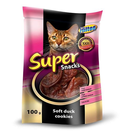 Comparer les prix de Collation pour Chat Hilton 100 g Confiseries Canard