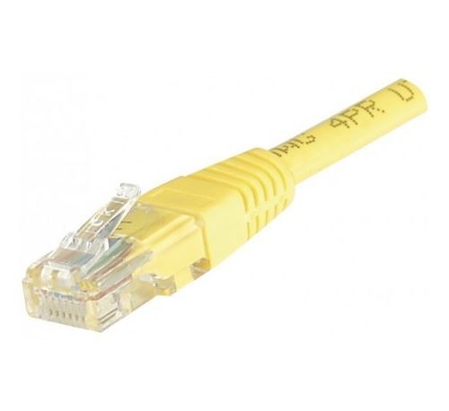 deXlan cordon de raccordement - 50 cm - jaune